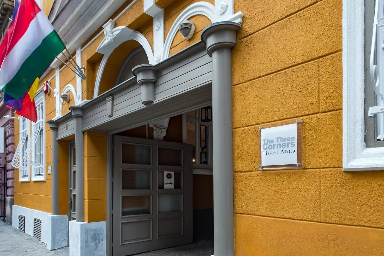 בודפשט Three Corners Hotel Anna